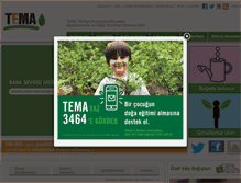 Tablet Screenshot of english.tema.org.tr